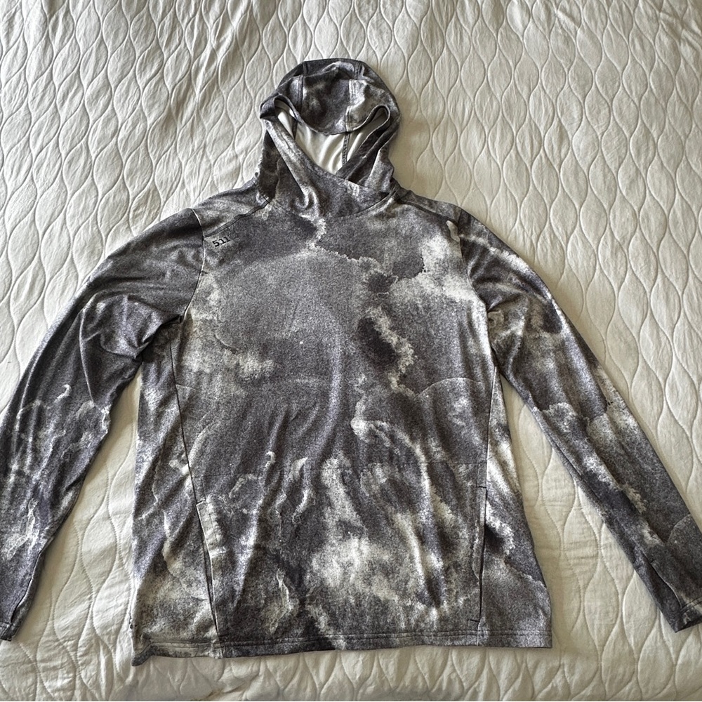 5.11 Tactical Gray and White Sweatshirt